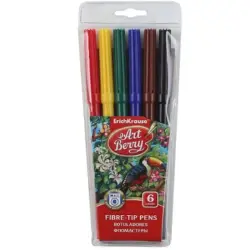 ErichKrause 33049 | Felt Tip Pens 6 Colors Pack