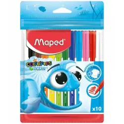 Maped BK-00049128 | Felt Tip Pens 10 Colors Pack