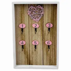 Home Sweet Home BK-00096425 | Key Holder Wall-Mounted 30x20x3 cm