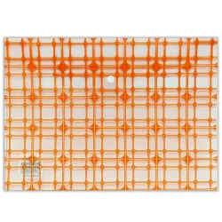 Tramix 8029FC | A4 Button Folder Durable Polypropylene