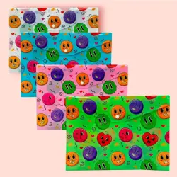 BK BK-00102176 | Button File Folder A4 Secure Snap Closure