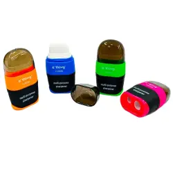 Yalong YL90095 | Sharpener with Eraser 2-in-1 Stationery