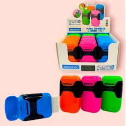 DAIMARSE DMS-855 | Sharpener + Eraser Combo for Office & School