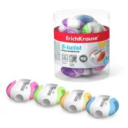 ErichKrause BK-00043492 | Пластиковая точилка для карандашей, ассорти