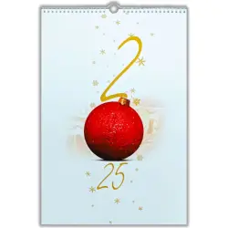 BK-00100664 | Wall Calendar A3 2025 Flip Monthly