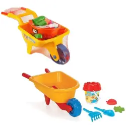 Zarrin Toys BK-00085004 | Garden Wheelbarrow Toy Durable Plastic