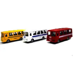 Игрушечный автобус металличекий BK-00051769 | Toy Bus Metal Body