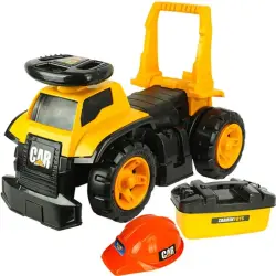 Zarrin Toys BK-00085009 | Toy Truck + Helmet Set Durable Plastic