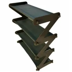 YH8802-4 BK-00098747 | Shoe Rack 4-Tier, 16-Pair Capacity