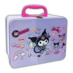 Kuromi BK-00100898 | Metal Storage Box 19.5x15.5x9.2 cm