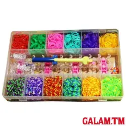 Band HB012656 | Rainbow Loom Bands Accessory Case Multi-Color