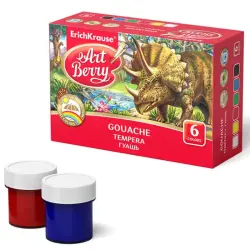 ErichKrause BK-00049397 | Gouache Paint Set UV Brightness Protection 6x20ml