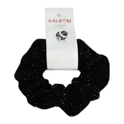 Scrunchie BK-00096759 | Hair Elastic Black with Rhinestones Small
