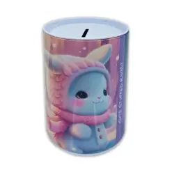 Cut Stuffed Rabbit BK-00100145 | Piggy Bank 14x9.8 cm Plush