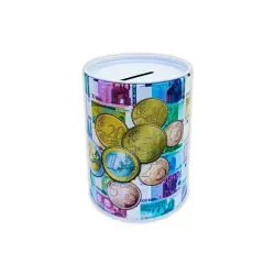 Euro BK-00100178 | Coin Bank 12.5x9cm Durable Compact