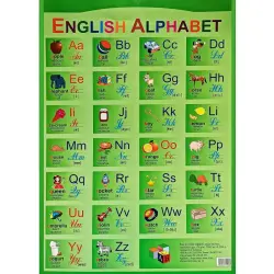 OF OF-00000248 | English Alphabet Poster 50x70 cm