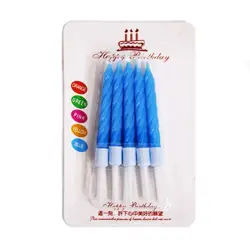 BK BK-00082023 | Cake Candles Small Blue XS-8