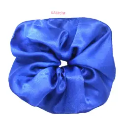 Scrunchie BK-00071575 | Hair Elastic Silk Rich Blue Small