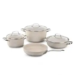 KORKMAZ A1272 | Cookware Set Granite-Coated Aluminium 7 pcs