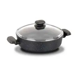 KORKMAZ A1345 | Aluminum Low Casserole 28x7.5 cm 4.0 l