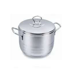 KORKMAZ A1908 | Casserole 8.0 L Stainless Steel 26x15 cm