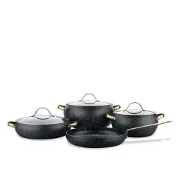 KORKMAZ A2610 | Cookware Set 7-Piece Stainless Steel