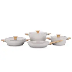 KORKMAZ A2793 | Cookware Set 7 pcs Stainless Steel