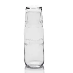 KORKMAZ A9520-4 | Jug with Glass Sarmasik Pattern