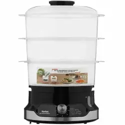 Tefal VC204810 | Ultracompact Steamer 3 x 3 L Bowls