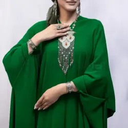 Suzanna C#8 | Crepe Fabric Green 1.50 m Width