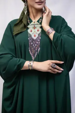 Suzanna C#7 | Crepe Fabric 1.50 m Width Green Indonesia