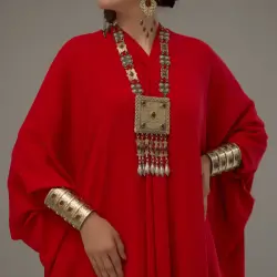 Suzanna | Crepe Fabric Red 1.5 m Width