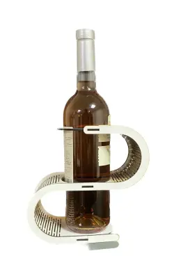 Wine Bottle Stand #1 - Elegant Kragis and Plywood Display