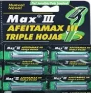 MAX-3 Afeitamax Triple Blades