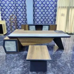 Goldsit Estilo | Office Furniture Set with Desk, Coffee Table, Cabinet