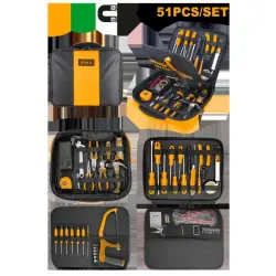 Ingco 51-Piece Telecom Tool Set HKTTS0511 for Professional Use