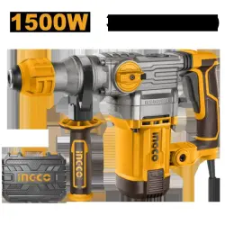 Ingco RH150038 Rotary Hammer 32mm 1500W for Professional Use