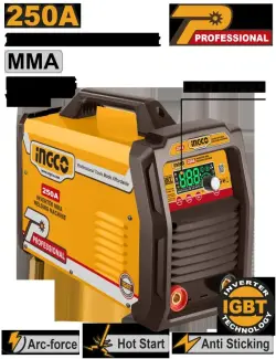 INGCO MMA25079 Inverter Welding Machine 250A 60% Duty Cycle 220/380V