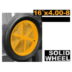 Ingco Solid Wheel for Wheelbarrow HHWB64010-1DW