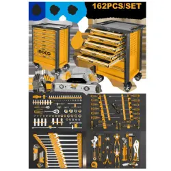 Ingco Tool Cabinet 162pcs HTCS271621