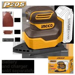 INGCO 20V Najdak Cordless Orbital Sander (Tool Only, No Battery)