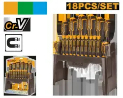 Ingco 18-Piece Screwdriver Set HKSD1828