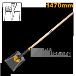 Ingco Steel Shovel 1.0 kg 1470 mm HSSH0202