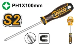 Ingco Phillips Screwdriver 1.0mm x 100mm HSDPH1100