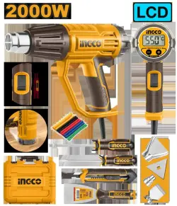 Ingco 2000W Heat Gun Set HG2000581