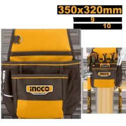 Ingco HTBP010128 Professional Tool Belt for Hand Tools