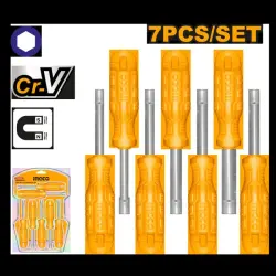 Ingco 7-Piece Professional Screwdriver Set HKNSD0701