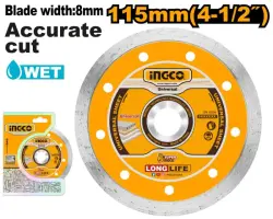 Ingco Solid Diamond Cutting Disc 115*22.2mm 8mm DMD021152