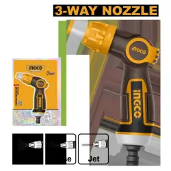 Ingco Adjustable 3-Way Spray Gun 3/4" (HWSG6031)