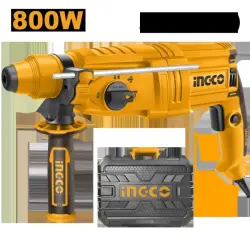 Ingco 26mm 800W Rotary Hammer RGH9028 for Professional Use